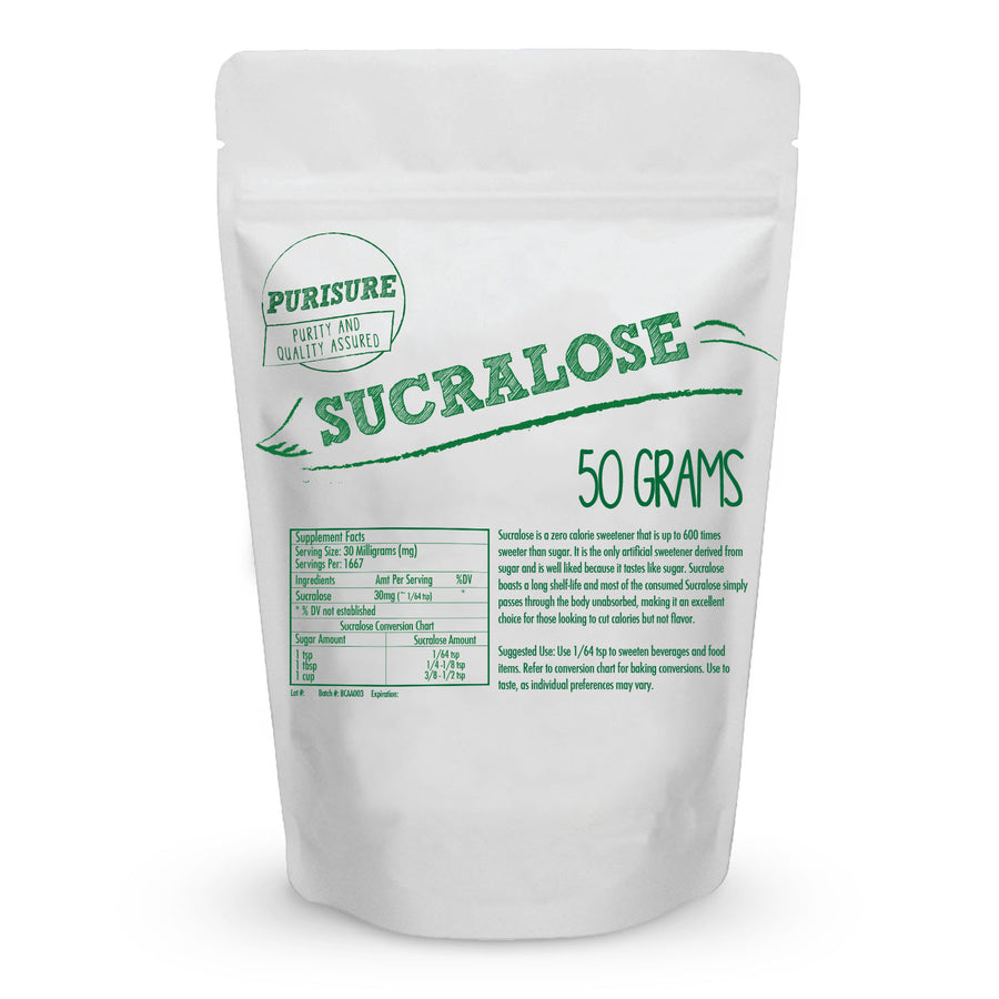 Sucralose Powder FCC, USP | 25 kg Carton