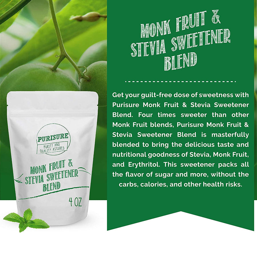 Monk Fruit & Stevia Sweetener Blend