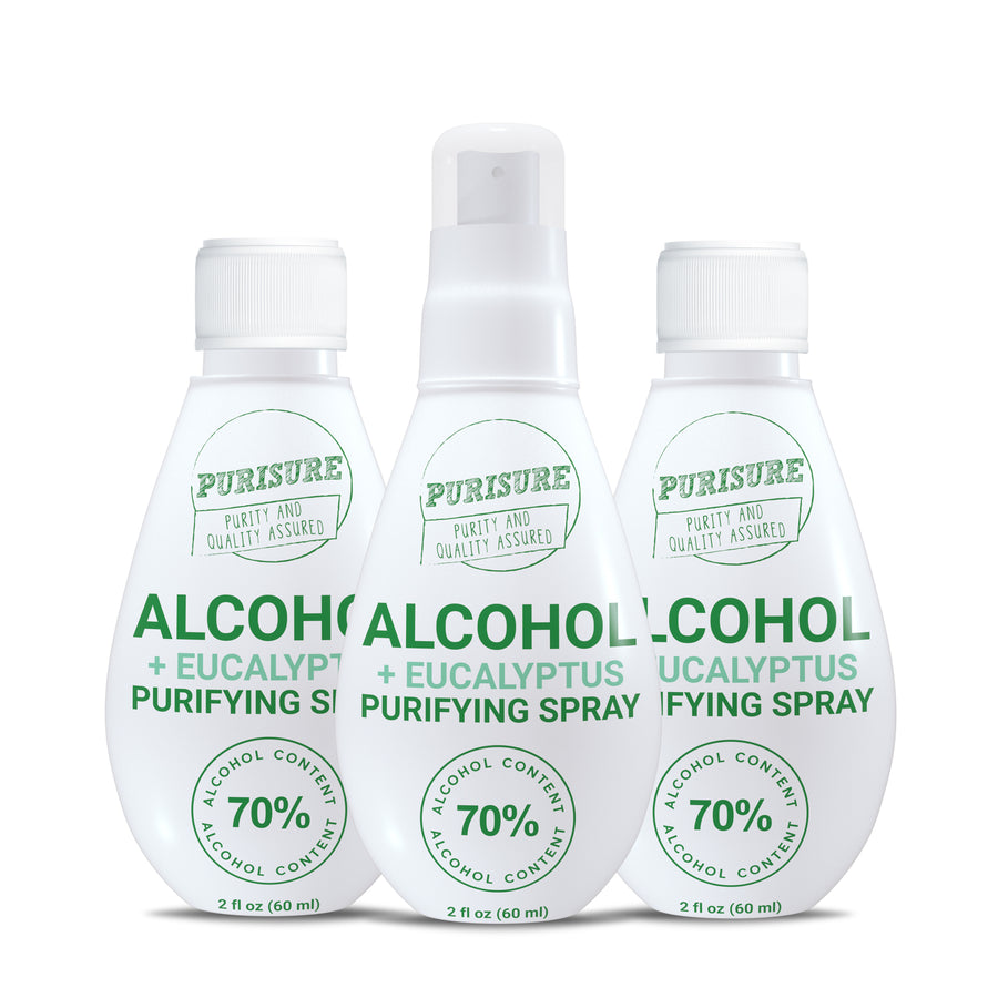 70% Alcohol + Eucalyptus Purifying Spray